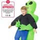 thumbnail image 4 of Disfraz de alienígena inflable verde, disfraces inflables para niños, disfraces de Halloween para niños, niños y niñas, 4 of 5