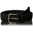 thumbnail image 1 of Cinturón elástico tejido Perry Ellis Black Large 38-40 para hombre, 1 of 3