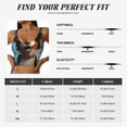 thumbnail image 4 of Kdxio Playful Smile Cute Dog Print Workout Crop Tank Top for Women Racerback Yoga Tank Tops Athletic Sports Shirts Exercise Undershirts, 4 of 5