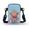 thumbnail image 2 of HELLHERO Women Messenger Bag for Adult Outdoor Daily Use Shoulder Bags with Shoulder Strap, Hummingbirds, 2 of 7