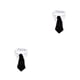 thumbnail image 1 of Corbata para mascotas Methold decoración Negro S31cm 2piezas, 1 of 6