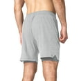 thumbnail image 6 of Zilpu Mens Quick Dry Athletic Performance Shorts with Zipper Pocket (7 inch), 6 of 6