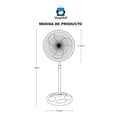 thumbnail image 2 of Ventilador 3 En 1 Negro Con 3 Aspas Metal 18¨ De Diámetro Shop Mall VENTI-3EN1, 2 of 5