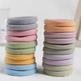 thumbnail image 4 of Guardurnaity Bandas de goma elásticas para el cabello para niñas, accesorios de Color sólido, adorno de cuerda para el cabello, tocado, coleta Accesorio para el cabello Color del arcoiris, 4 of 6