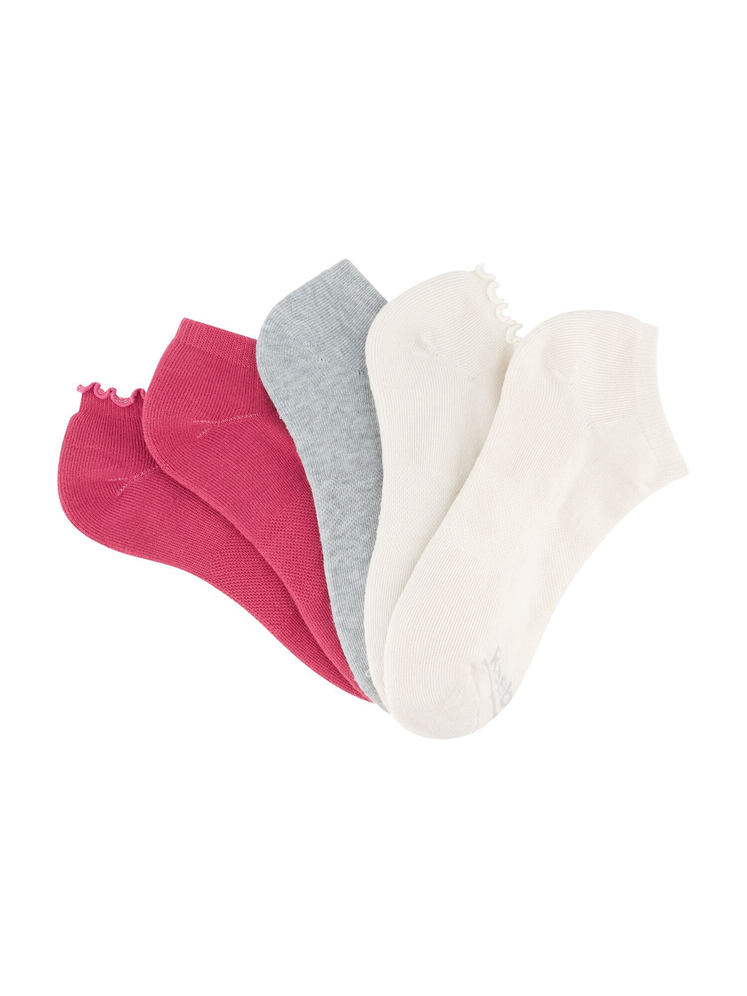 Reebok Women’s Ruffle Low Cut Socks, 10 Pack, Size 4-10