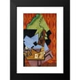 thumbnail image 2 of Juan Gris 17x24 Black Modern Framed Museum Art Print Titled - Violin and Playing Cards on a Table (1913), 2 of 5