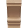thumbnail image 2 of 9"W x 9"D x 18"H Wide Diane Rough Cedar Woodgrain TimberThane Corbel, Primed Tan, 2 of 6