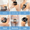thumbnail image 5 of Multifunctional Full Body Fascia Rings Compact Mini Fascia Rings Massager for Home Gym Use, Ab Machine USB Rechargeable Gear for Abdomen/Arm/Leg 5 Intensity Levels with Massager Function (Pink), 5 of 9