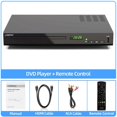 thumbnail image 2 of HD Blu-Ray Disc Player for TV with HDMI and AV Cables, 1080P, Built-in PAL NTSC, Coaxial Output, USB Input, 2 of 9