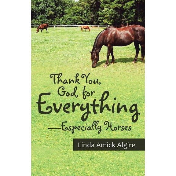 Thank You, God, for Everything-Especially Horses (Paperback)