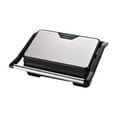 thumbnail image 1 of Luzkey Presse à Panini Électrique Machine de Cuisson du Pain Poignée Tactile Compacte 750W Machine à Sandwichs pour Collations Sandwichs Déjeuner, 1 of 8