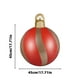 thumbnail image 3 of Bola inflable decorativa para cumpleaños, decoración navideña de 45 cm para exteriores, bola inflable navideña de PVC, decoración para árboles de Navidad, decoración navideña, suministros para fiestas, 3 of 7