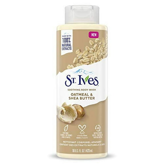 St. Ives Nourish & Soothe Oatmeal & Shea Butter Body Wash - 16 oz