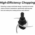thumbnail image 3 of 1PC Stainless Steel Blender Blade Replacement Compatible with Ninja NJ110GR Food Processor Sharp Cutting Accessory, 3 of 6