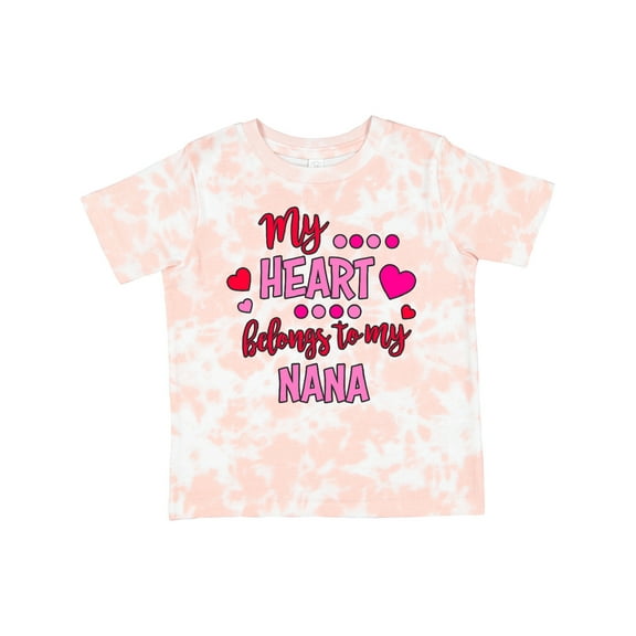 Inktastic My Heart Belongs to My Nana Boys or Girls Toddler T-Shirt