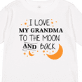 thumbnail image 4 of Inktastic I Love My Grandma to the Moon and Back Boys or Girls Long Sleeve Toddler T-Shirt, 4 of 5