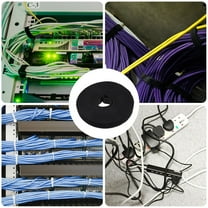 MERRYHAPY 2 Rolls Practical Cable Tie Appliance Cord Ties for Wire Management