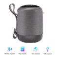 thumbnail image 1 of Altavoz Bluetooth portátil, volumen más alto, altavoces Bluetooth 5.0 a prueba de agua, altavoz inalámbrico TWS con controladores de 5 W, sonido estéreo, radio FM y ranura para tarjeta TF Xemadio 2034583-3, 1 of 9