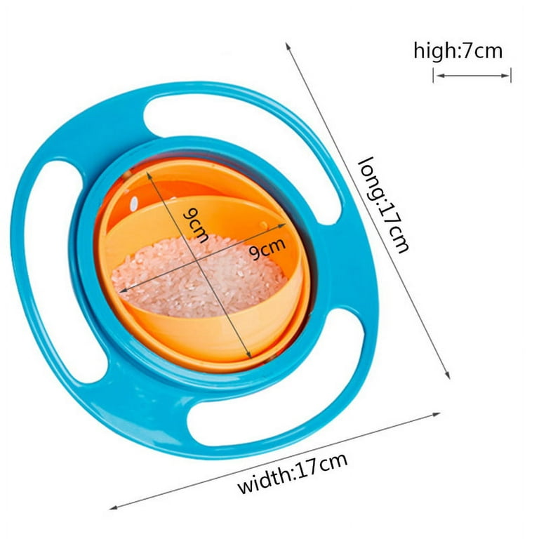 360 Rotating Feeding Bowl - Green