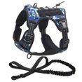 thumbnail image 1 of Reflective Tactical Harness For Large Small Dogs Training Vest Leash Pet Harness And Leash Set For Dog Outdoor Adjustable Padded, 1 of 5