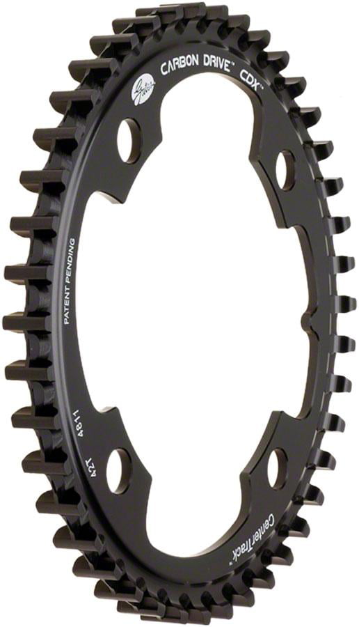 Gates Carbon Drive CDX CenterTrack Front Pulley 46 Tooth 4 Bolt 104mm BCD for sale online 