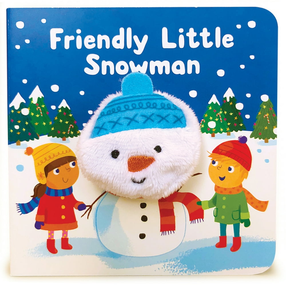Friendly Little Snowman Finger Puppet Book (Board Book)