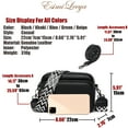 thumbnail image 3 of PORT&LOTUS Small Lightweight Crossbody Bag with Wide Guitar Strap Shoulder Bags for Women., 3 of 7