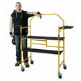 thumbnail image 5 of MetalTech 4 Ft Adjustable Portable Scaffolding Platform w/ Locking Wheels, 5 of 11