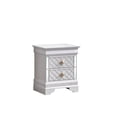 thumbnail image 2 of Veron Pearl White 2-Drawer 21 in. W NIghtstand, 2 of 6