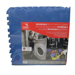 Norsk Reversible Multi-Purpose Flooring 6 Pieces Blue/Black Norsk Reversible Multi-Purpose Flooring 6 Pieces Blue/Black