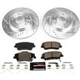 thumbnail image 3 of PowerStop Front Z23 Evolution Sport Carbon-Fiber Ceramic Brake Pad and Drilled & Slotted Rotor Kit Fits: HYUNDAI KIA Select Models K7893, 3 of 10