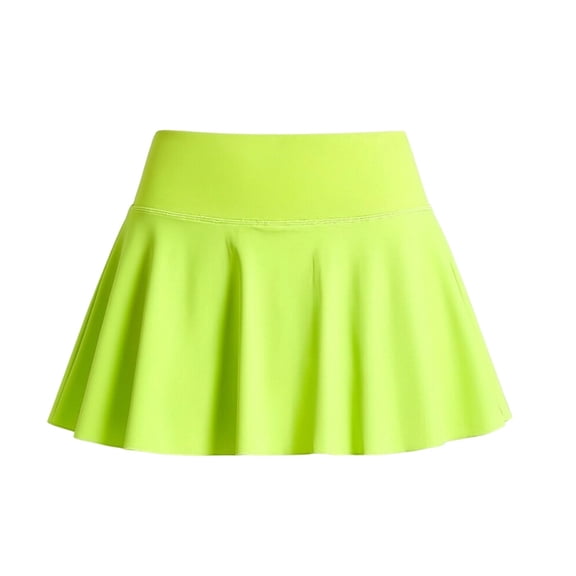 XAOFW Kids Back To School Skirts For Girls Lightweight Breathable Workout Skirt With Pockets Solid Color A Line Uniform Skirts For Girls Versatile Skirts 3-4 Years