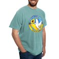 thumbnail image 4 of CafePress - I Stand With Ukraine T Shirt - Mens Comfort Colors Shirt, 4 of 5