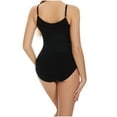 thumbnail image 5 of Lolmot One Piece Jumpsuits for Women Sexy Ribbed Sleeveless Adjustable Spaghetti Strip Tops Shapewear Thong Bodysuits, 5 of 5