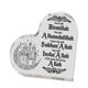 thumbnail image 5 of Letrero acrílico en forma de corazón,Letrero acrílico en forma de corazón,regalo para mamá,Bloque acrílico grabado "Dulce regalo para mamá",Adorno de mesa para regalo de cumpleaños para, 5 of 9