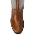 thumbnail image 4 of Journee Womens Gema Knee High Round Toe Casual Inside Zipper Comfort Riding Boots, Widths Available, 4 of 9