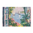 thumbnail image 7 of Yayeee Bath Rug for Bathroom Floor Non Slip Rectangle Fluffy Soft Absorbent Mat, 16"x24", Floral Seaside, 7 of 7