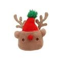 thumbnail image 1 of Adorno para de Navidad, accesorios de fotografía de felpa, estatuilla en miniatura DIY ligera, decoración navideña para cafetería, apartamento ciervo Macarena Decoraciones para árboles de Navidad, 1 of 8