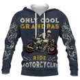 thumbnail image 3 of Sudadera con capucha para hombre con estampado 3D de calavera y motocicleta, sudadera de gran tamaño con estampado gráfico, sudadera de calle a la moda para hombre, camisetas casuales para hombre, 3 of 5