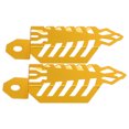 thumbnail image 1 of Raindrops 1Pair Motorcycle Front Fork Guard in Golden Color Premium Protection for Offroad and Trail Riding, 1 of 6