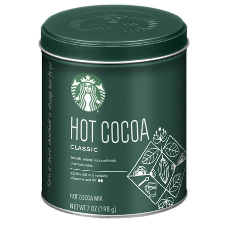 Starbucks Classic Hot Cocoa 7 oz. Tin