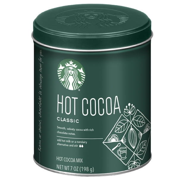 Starbucks Classic Hot Cocoa 7 Oz. Tin - Walmart.com