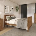 thumbnail image 5 of Evolur Convertible Crib Wooden Full Size Bed Rail, Sedona, 5 of 6