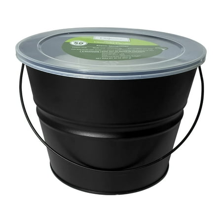 Mainstays 30oz Outdoor Citronella Candle, Matte Black