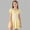 A57 Yellow, variant on Xdegoge Casual Boho Kids Girls Dress Mini Tiered Puff Sleeve Tween Summer Dress Smocked Solid Ruffle Flowy Beach Vacation for Teen