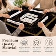 thumbnail image 5 of 55x55 Inch Tablecloth Table Cloth, Black Mahjong Tablecloth 55x55 Inch Table Covers, Stain Resistance Polyester Table Cover for Kitchen Dining Holida, 5 of 6