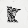thumbnail image 4 of Inktastic Minnesota Silhouette Mandala Boys or Girls Baby T-Shirt, 4 of 5