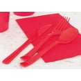 thumbnail image 5 of Disposable Plastic Forks, Red, 24 Count, by Way To Celebrate, 5 of 5