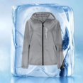 thumbnail image 2 of Women Sun Jacket Full Zip UV Protection Long Sleeve Shirts Lightweight Athletic Jackets for Outdoor Travel Hiking Cycling, 2 of 7