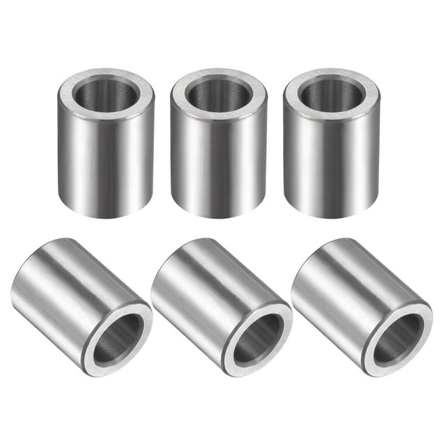 Unique Bargains 10mmx16mmx20mm Douille Roulements Acier Chromé Sans Huile 6 Pack